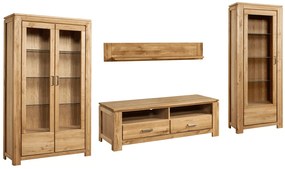 Set Living Stefano, Lemn Masiv, Natur