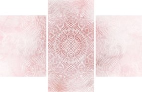 Tablou - Mandala roz (90x60 cm)