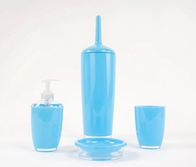 Set de accesorii pentru baie Metaform JUICE, albastru