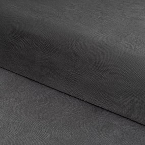 Taburet gri închis cu tapițerie din catifea Estela – Casa Selección