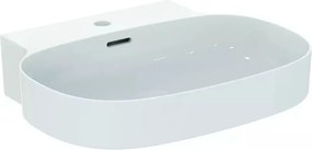 Lavoar suspendat Ideal Standard Atelier Linda-X cu orificiu baterie si preaplin 60 cm alb lucios