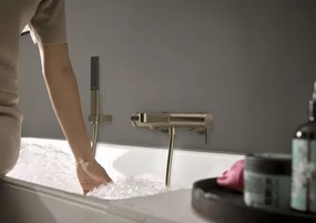 Baterie cada, Hansgrohe Finoris, bronz periat, 76420140