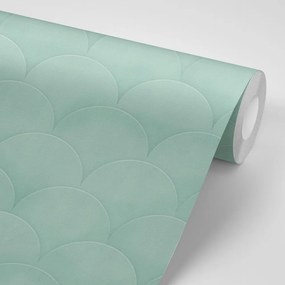 Tapet arc verde modern