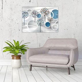 Tablou abstarcției artistice (70x50 cm)