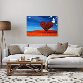Tablou - Inimă din copac (90x60 cm)