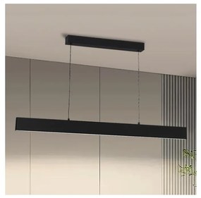 Lustră LED dimabilă pe cablu Brilagi SLIMLINE LED/40W/230V 3000-6000K negru + telecomandă