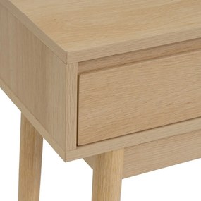 Masă consolă în culoare naturală 30x100 cm Iona – Casa Selección