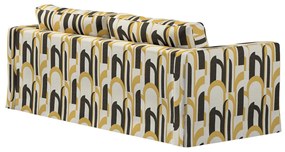 Husa pentru canapea Karlstad 3-locuri lunga pana la podea