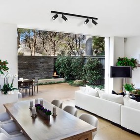 Spot HUDSON 4xGU10/8W/230V negru