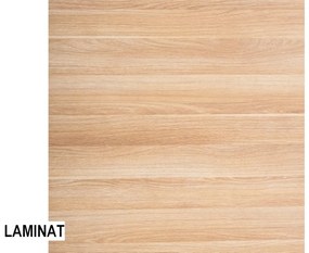 Masa Puro stejar laminat/negru L60xl60 cm