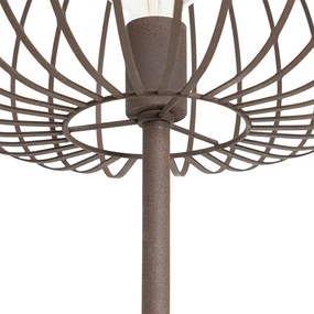 Lampa de podea de design maro ruginiu - Johanna