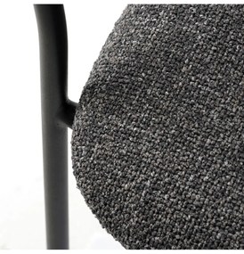 Scaun de dining gri închis Zama – Unique Furniture