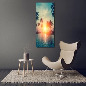 Tablou acrilic Plaja tropicala
