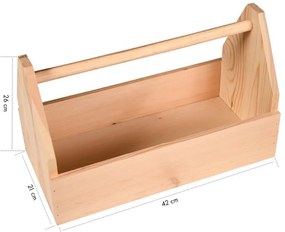 Kesper 69576 Cutie pentru scule din pin 42 x 21 x 26 cm