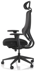 Scaun de birou Fiero, negru