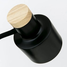 Lampa de birou Gili negru mat