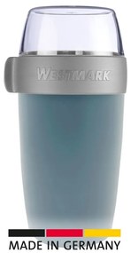 Cutie pentru gustări din două piese Westmark, 700ml, albastru