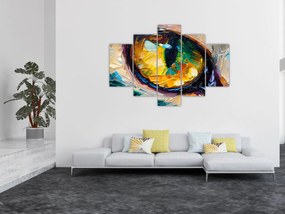 Tablou - Ochi de pisică Pictură (150x105 cm)