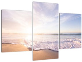 Tablou cu plaja cu nisip (90x60 cm)