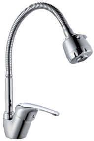 Set Masca Chiuveta Karo, Stejar Sonoma Inchis/Alb, 80 x 50 x 80 cm, Chiuveta Inox, Cuva dreapta, Baterie Flexibila