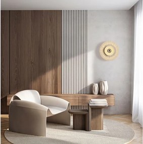 Aplica de perete cu design texturat Nora natur