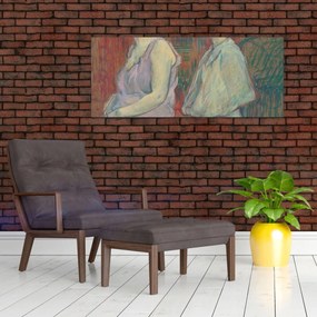 Tablou - Henri de Toulouse-Lautrec, Rue des Moulins, reproducere (120x50 cm)