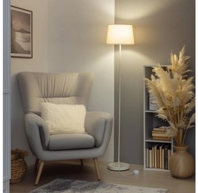 Brilagi - Lampă de podea LED CERIA, 1xE27/40W/230V, Ø 30 cm, bej/alb