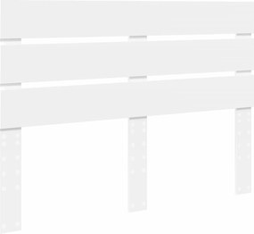 vidaXL Tăblie cap Alb 150 cm Lemn compozit