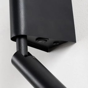 Brilagi - Aplica de perete cu spot LED VIXON, LED/3W/230V + LED/5W, negru, CRI 90