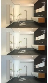 Plafonieră LED încastrată dimabilă pentru baie PRACTICO LED/24W/230V Immax NEO 07110K