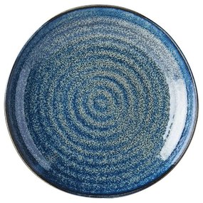 Farfurie din ceramică MIJ Indigo, ø 23 cm, albastru