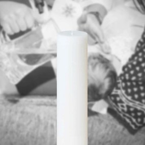 Lumanare Botez Alba cu diametrul de 3,5cm 3,5 cm, 60 cm