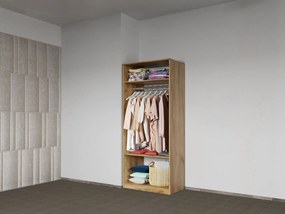 Dulap dormitor Stejar Levi C03