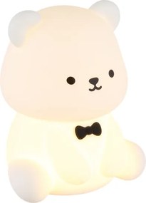 Globo 2870 - Lampă de veghe pentru copii TEDDY, LED RGBW reîncărcabilă, cu reglare a luminozității, LED 1W, 5V, 1200 mAh, ursuleț