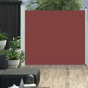 vidaXL Copertină laterală retractabilă de terasă, maro, 170 x 300 cm