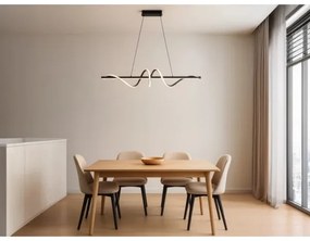 Lustră LED reglabilă pe cablu LED/50W/230V 3000-6500K 100 cm + telecomandă