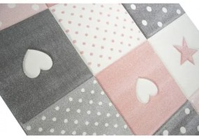 Covor Merinos, Pastel Kids 20339 255-Pink 120x170