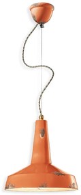 Lustra design retro realizat manual din ceramica VINTAGE