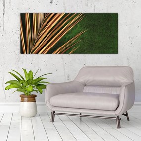 Tablou cu frunză (120x50 cm)