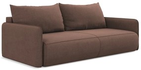 Canapea roz extensibilă/cu spațiu de depozitare 216 cm Nanea – Makamii