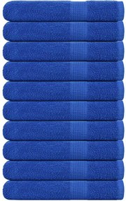 vidaXL Prosoape de saună, FROGN, 10 buc., albastru, 80x200 cm, 360 g/m²