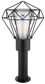 Stalp mic pentru iluminat exterior design modern, IP44 HORACE 31356 GL