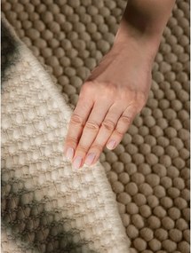 Covor în culoare naturală țesut manual rotund din lână ø 200 cm Richmond Diana – Ted Baker