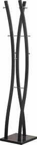 Cuier pom W50, negru, metal, 35x179 cm