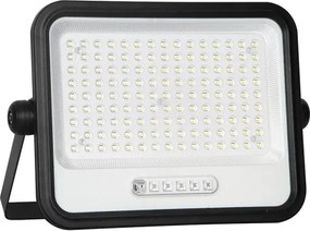 Proiector solar LED dimabil LED/300W/3,2V IP65 15000 mAh negru + telecomandă