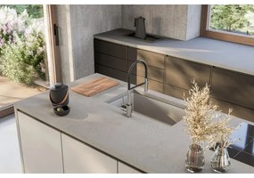 Chiuvetă de bucătărie ALVEUS 1150058 OMNI 75x45 cm alb