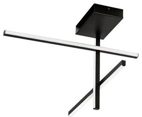 Plafoniera LED stil modern minimalist ANTAMA negru