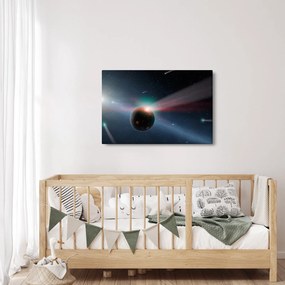 Tablou cu planetă mică (90x60 cm)