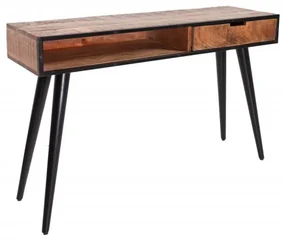 Consola design vintage Industrial 120cm Mango