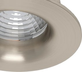 Eglo 902279 - Set 3x spoturi LED SALICETO, reglabil, LED/4,8W/230V, Ø8,8cm, crom